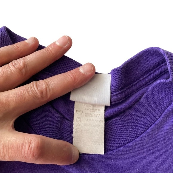 Vintage Minnesota Vikings Large (no size tag , see measurements) Shirt (1996) - Picture 6 of 9